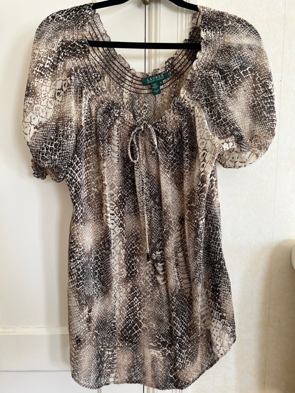 Lauren Ralph Silk Blouse